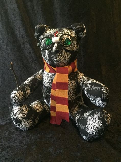 Teddy bear of the hogwarts house mascot